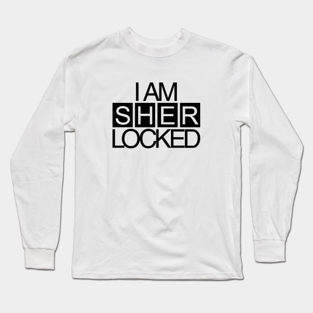 Sherlocked Long Sleeve T-Shirt by peeeej